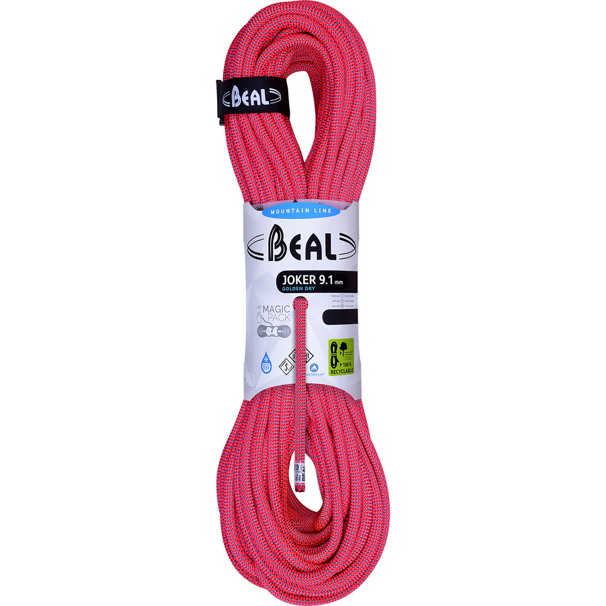 Beal Joker Unicore 9.1 Golden Dry Kletterseil Beal Joker Unicore 9.1 Golden Dry Kletterseil von Beal