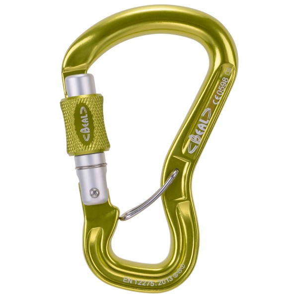Beal - Orient Express - Schraubkarabiner Gr One Size oliv Beal - Orient Express - Schraubkarabiner Gr One Size oliv von Beal