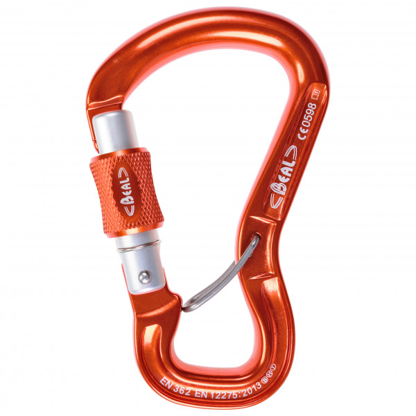Beal - Orient Express - Schraubkarabiner Gr One Size rot Beal - Orient Express - Schraubkarabiner Gr One Size rot von Beal