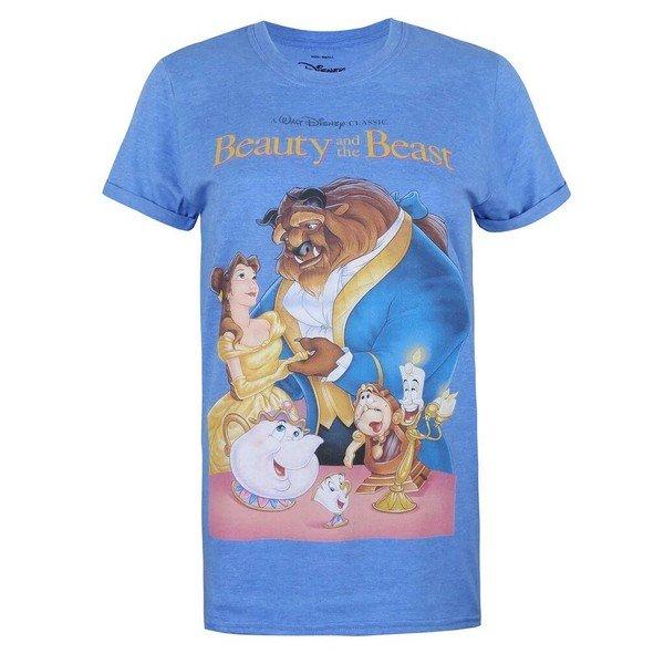 Tshirt Damen Königsblau M von Beauty And The Beast