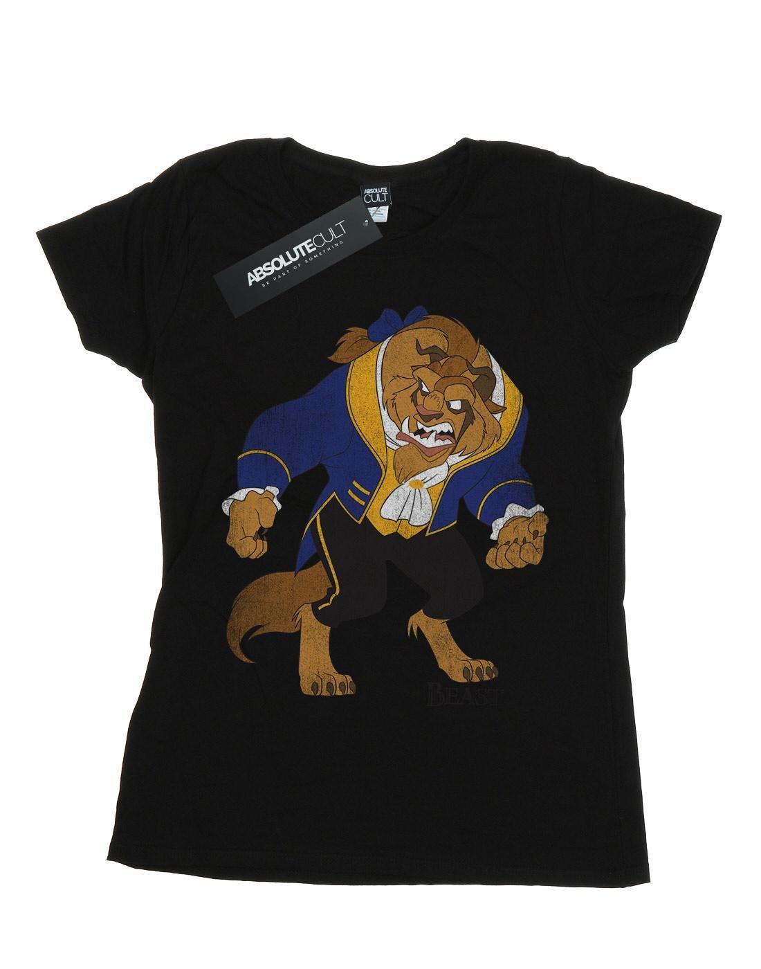 Classic Tshirt Damen Schwarz 3XL von Beauty And The Beast