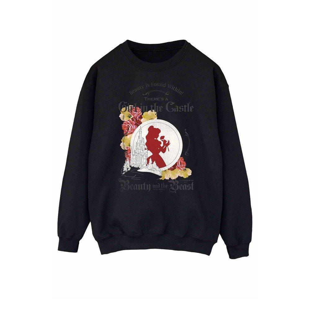 Girl In The Castle Sweatshirt Damen Schwarz L von Beauty And The Beast