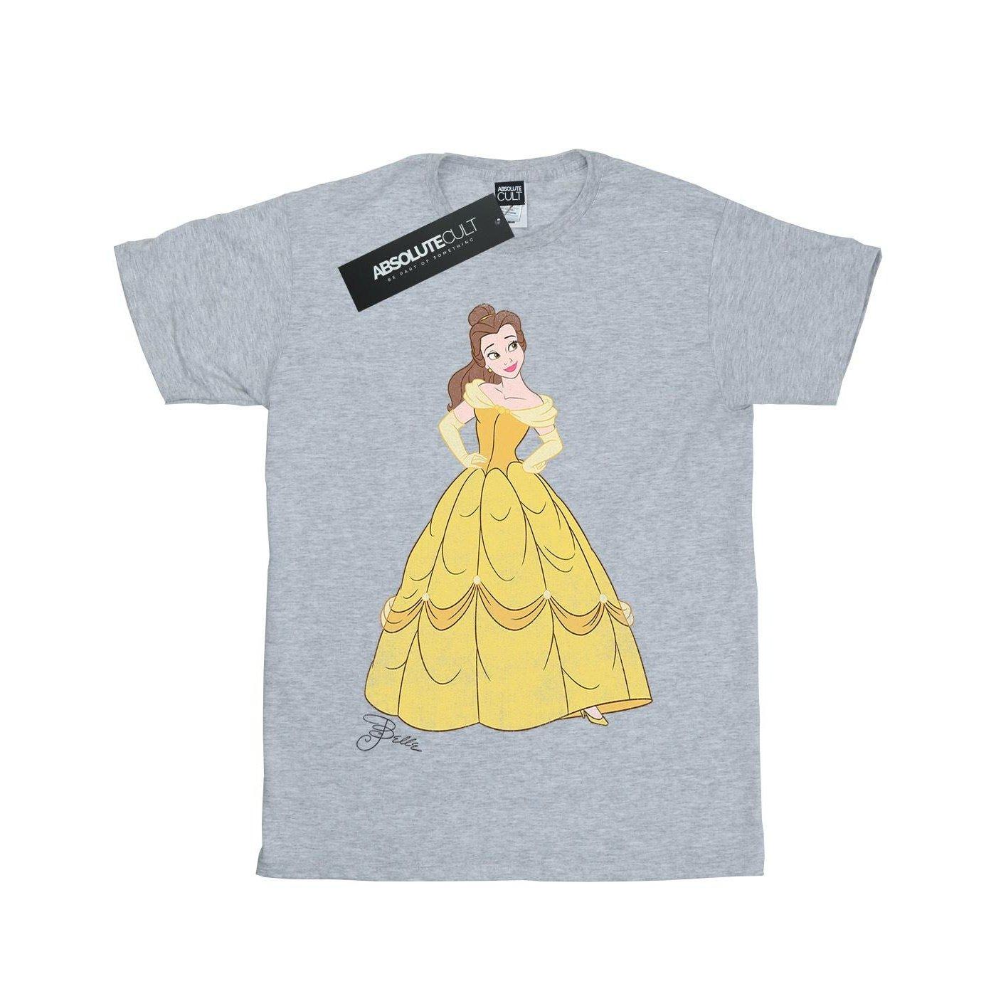 Tshirt Mädchen Grau 116 von Beauty And The Beast