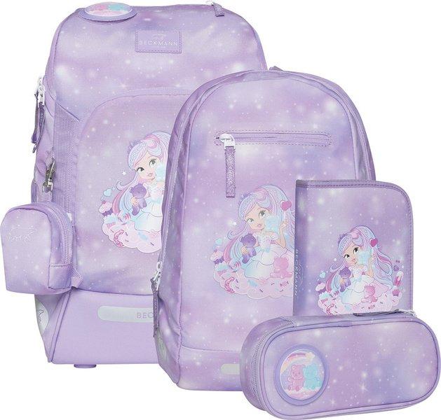 Schulrucksack Active Air Flx 6-teiliges Set Mädchen Violett ONE SIZE von Beckmann