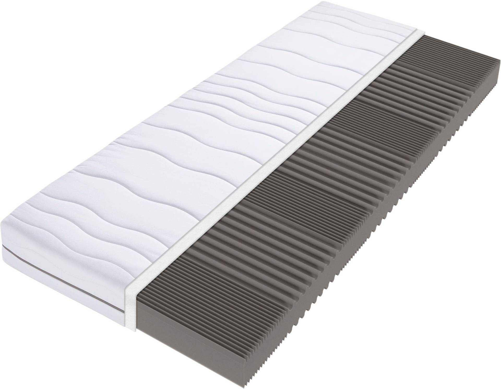 Beco Komfortschaummatratze »Matratze Dream Flex, 7-Zonen-Komfortschaummatratze, diverse Grössen«, 18 cm hoch, Raumgewicht: 28 kg/m³, (1 St.), Feiner, hygienischer Mikrofaser-Bezug von Beco