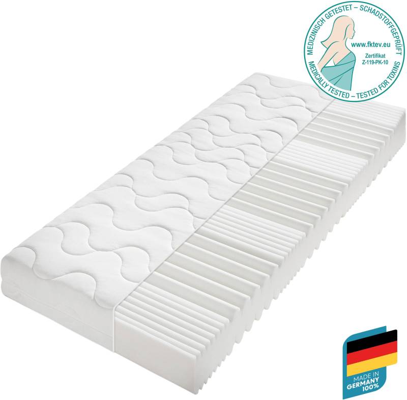 Beco Komfortschaummatratze »Meria Deluxe«, 20 cm cm hoch, Raumgewicht: 28 kg/m³, (1 St.) von Beco