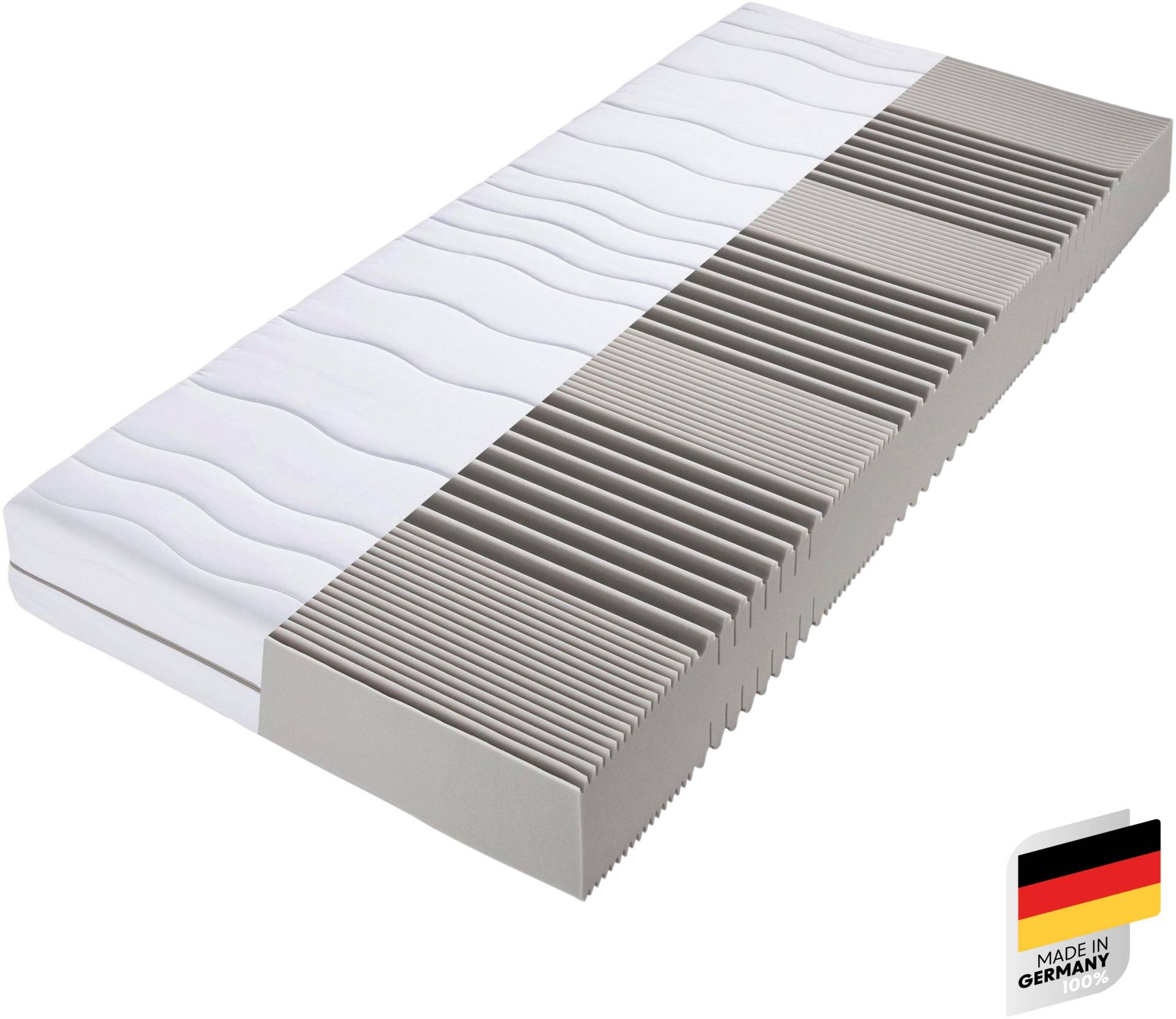 Beco Komfortschaummatratze »Matratze Selection MF, Matratze in 90x200 cm und weiteren Grössen«, Raumgewicht: 27 kg/m³, (1 St.), Matratze in zwei Höhen 14 oder 22 cm ! von Beco