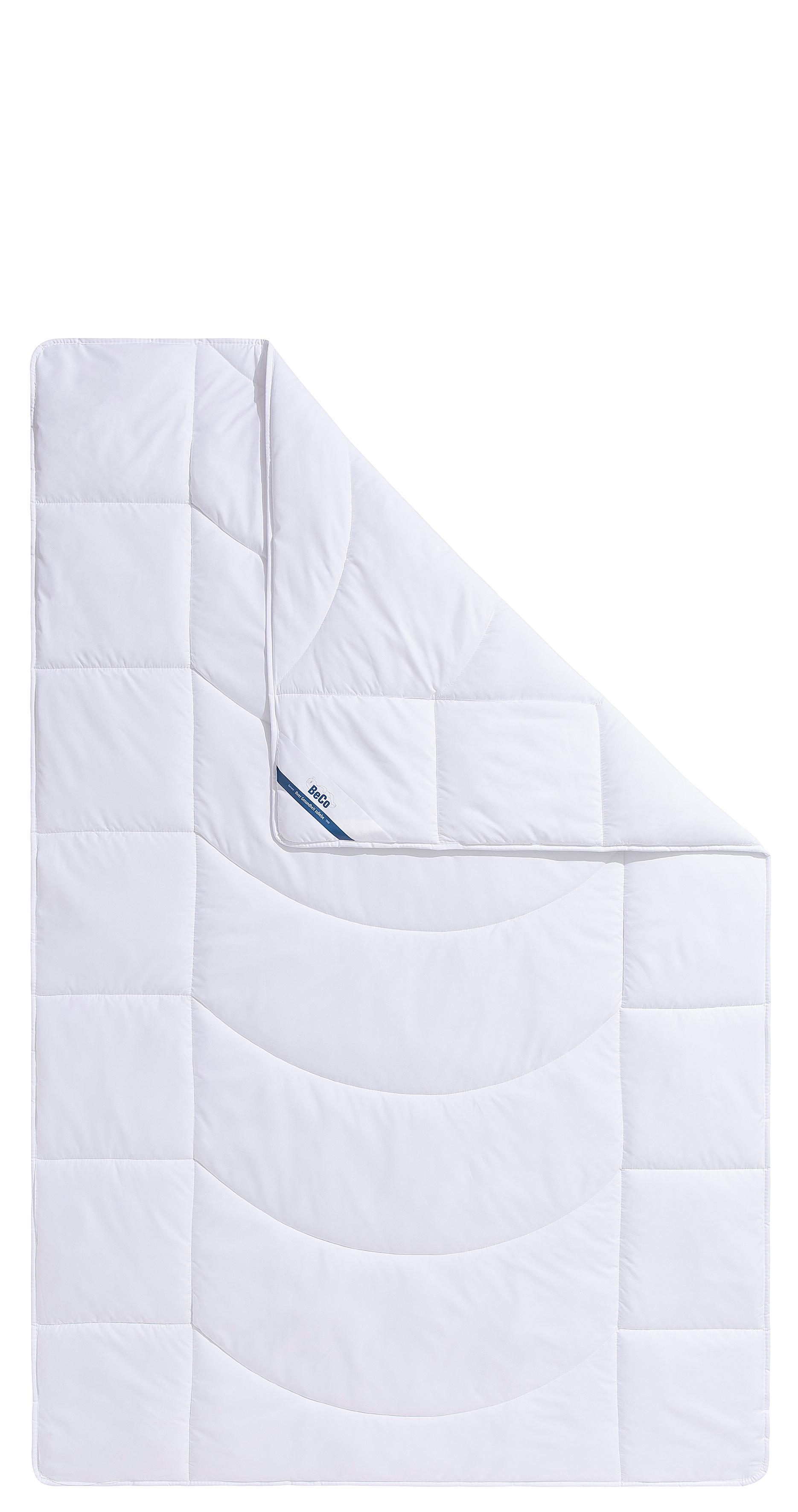 Beco Microfaserbettdecke »Medibett, Bettdecken für Sommer und Winter, zwei Bezugsvarianten«, normal, Füllung 100% Polyester, Bezug 100% Baumwolle, (1 St.) von Beco