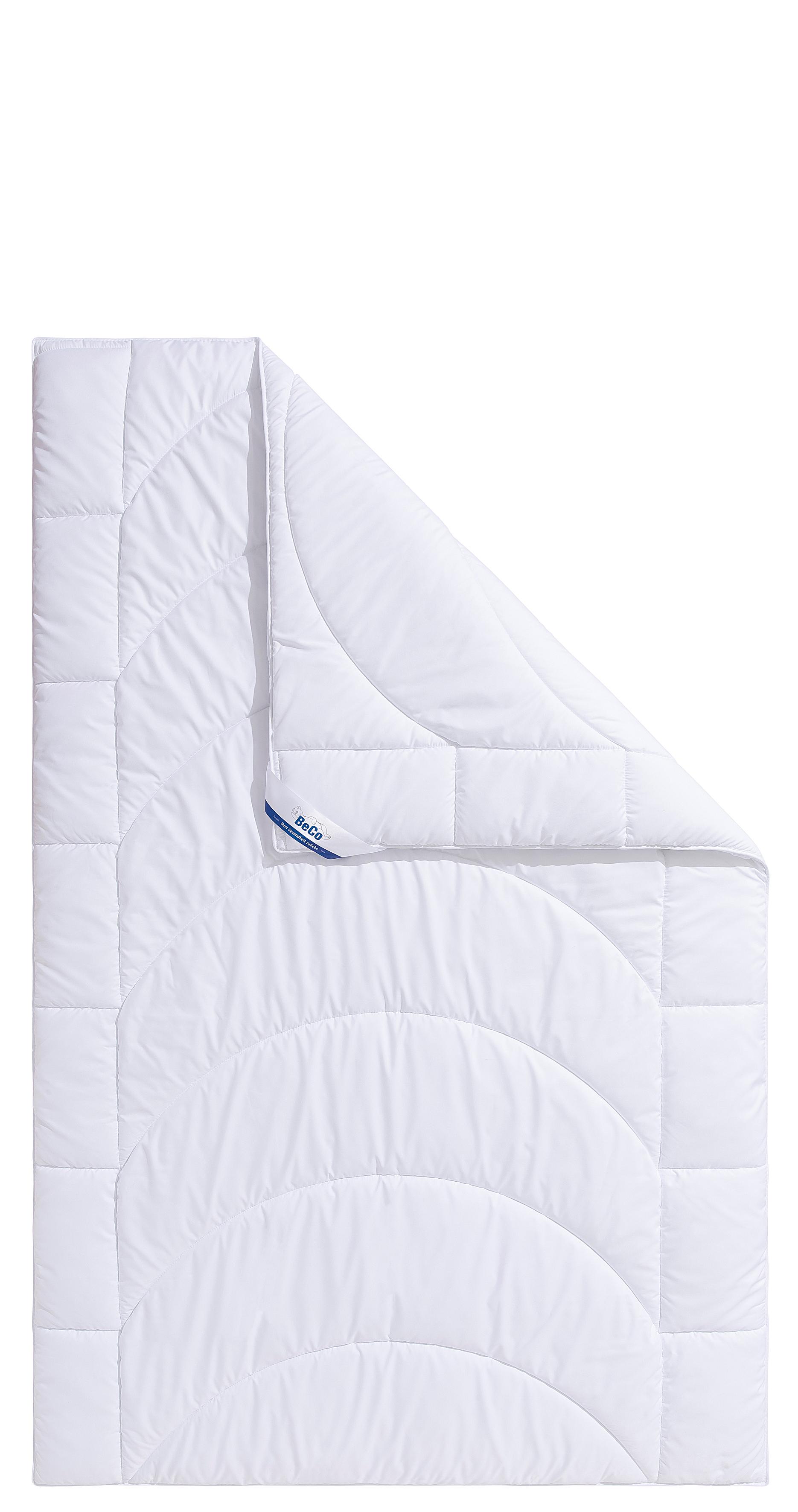 Beco Microfaserbettdecke »Medibett, Bettdecken für Sommer und Winter, zwei Bezugsvarianten«, warm, Füllung 100% Polyester, Bezug 100% Baumwolle, (1 St.) von Beco