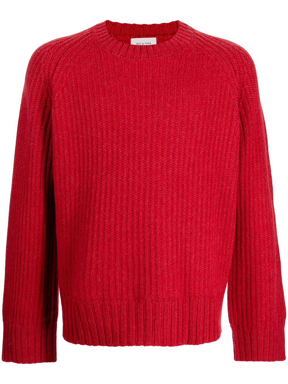 Bed J.W. Ford fine-knit jumper - Red von Bed J.W. Ford