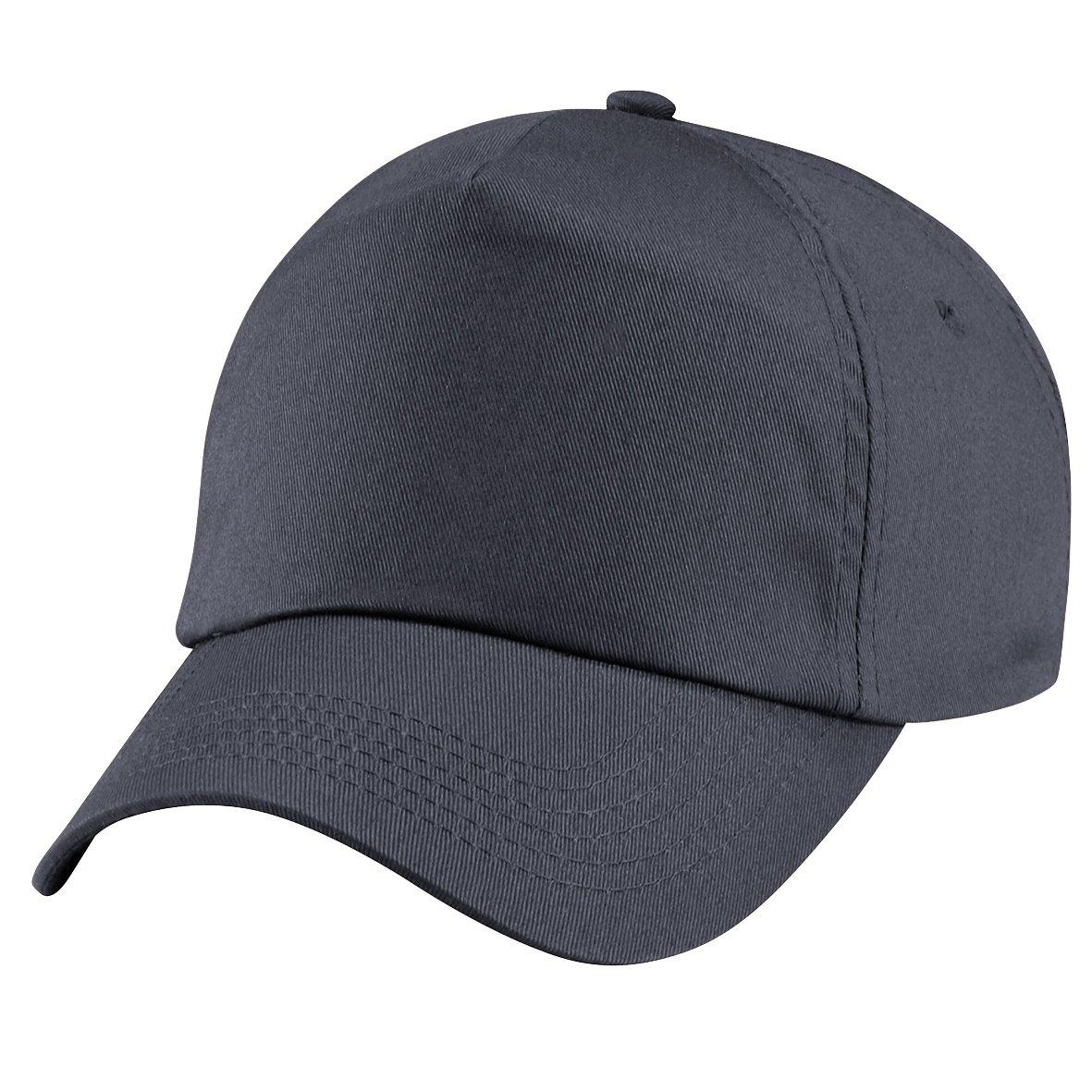 5 Panel Baseballkappe Original Damen Grau ONE SIZE von Beechfield