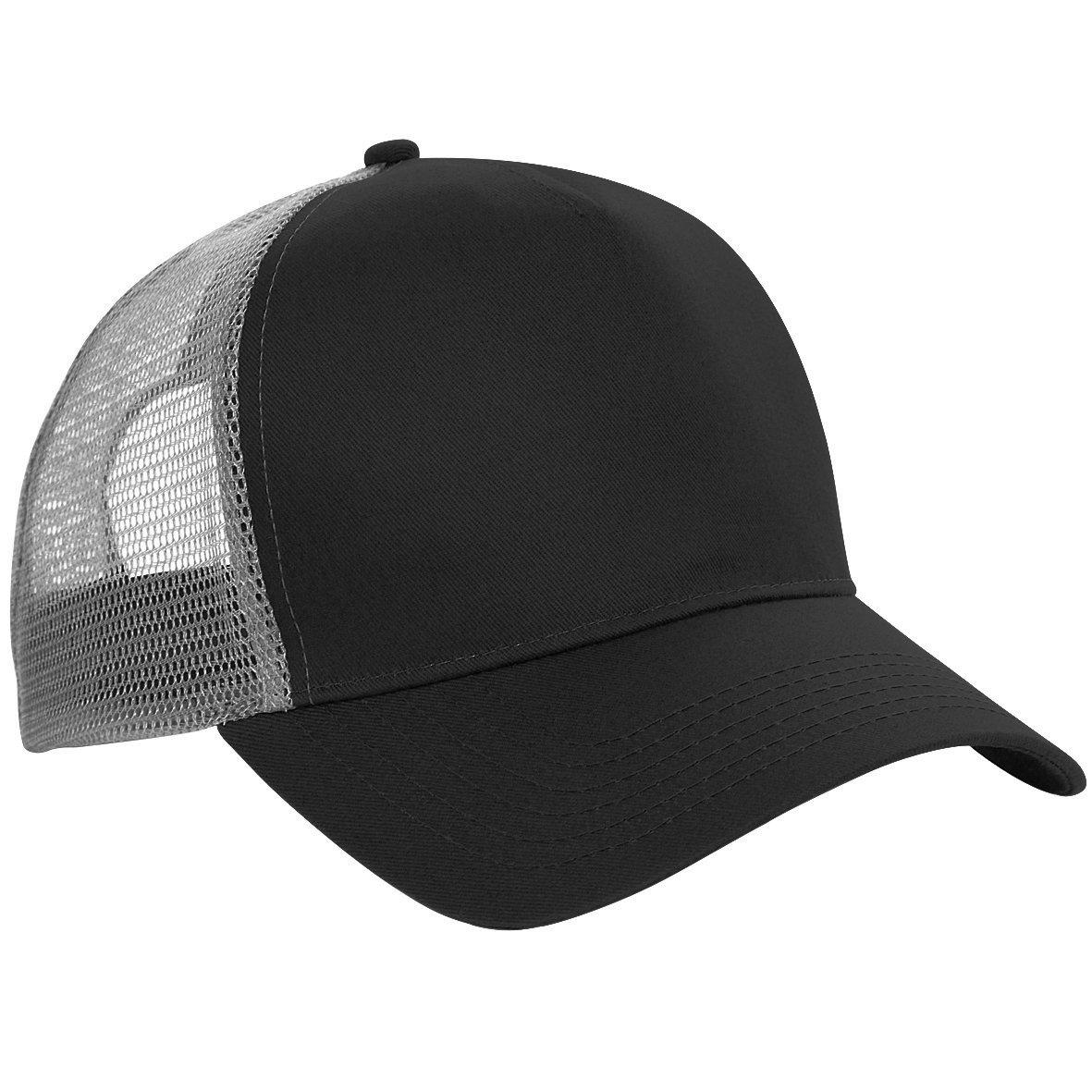 Mesh Trucker Baseballkappe Damen Schwarz ONE SIZE von Beechfield