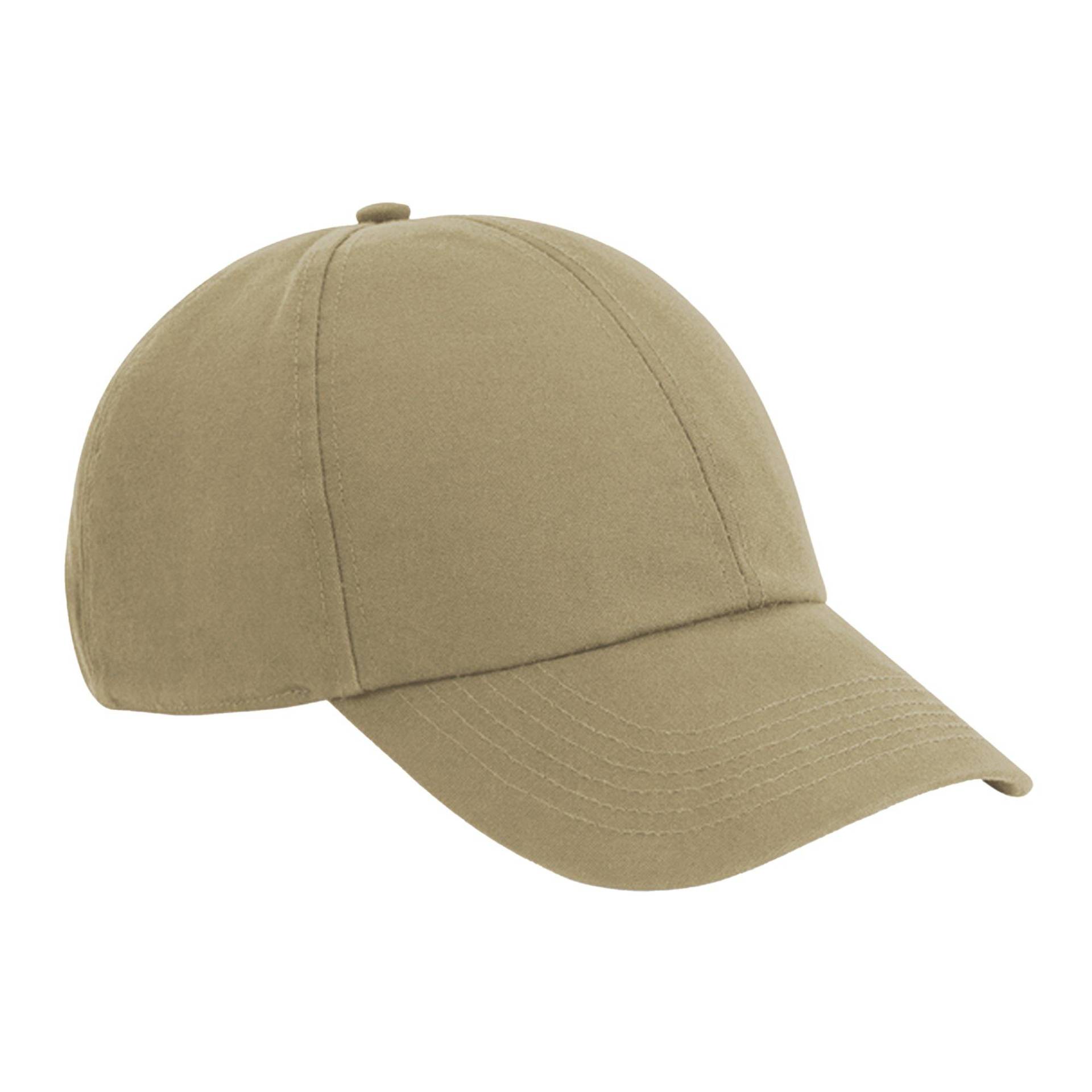 Bio 6panel Kappe Herren Sand ONE SIZE von Beechfield