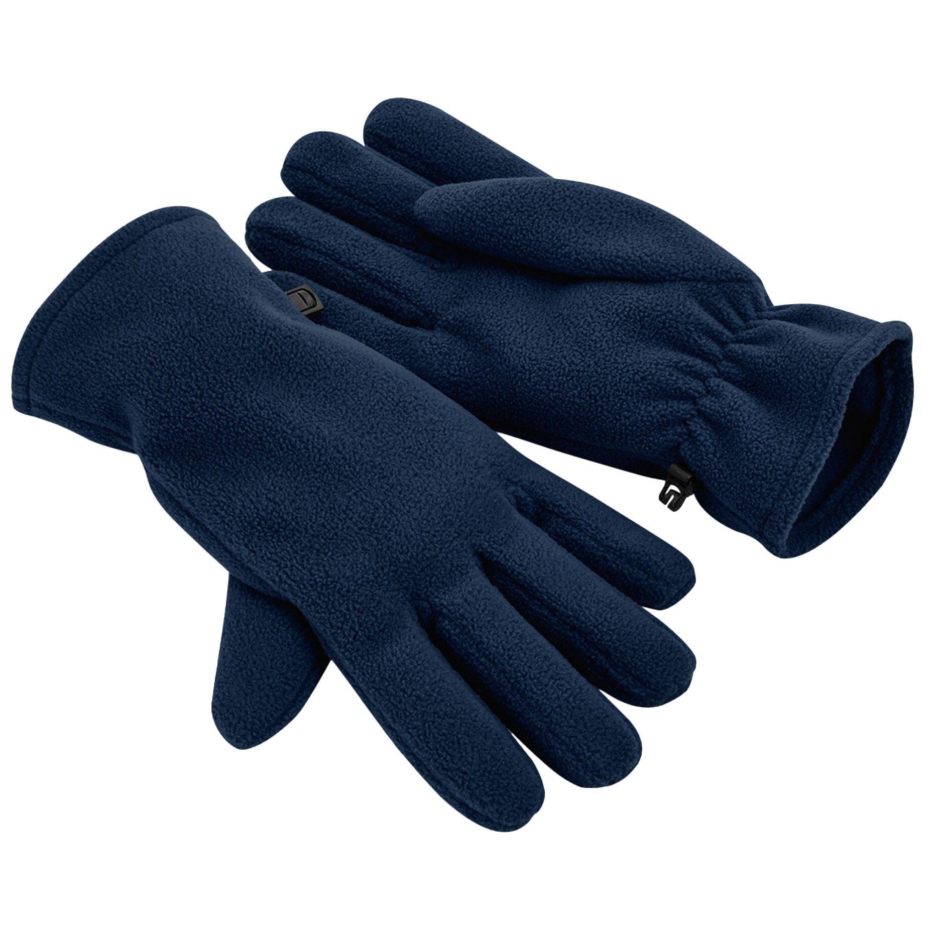 Handschuhe, Fleece Recyceltes Material Damen Marine L/XL von Beechfield