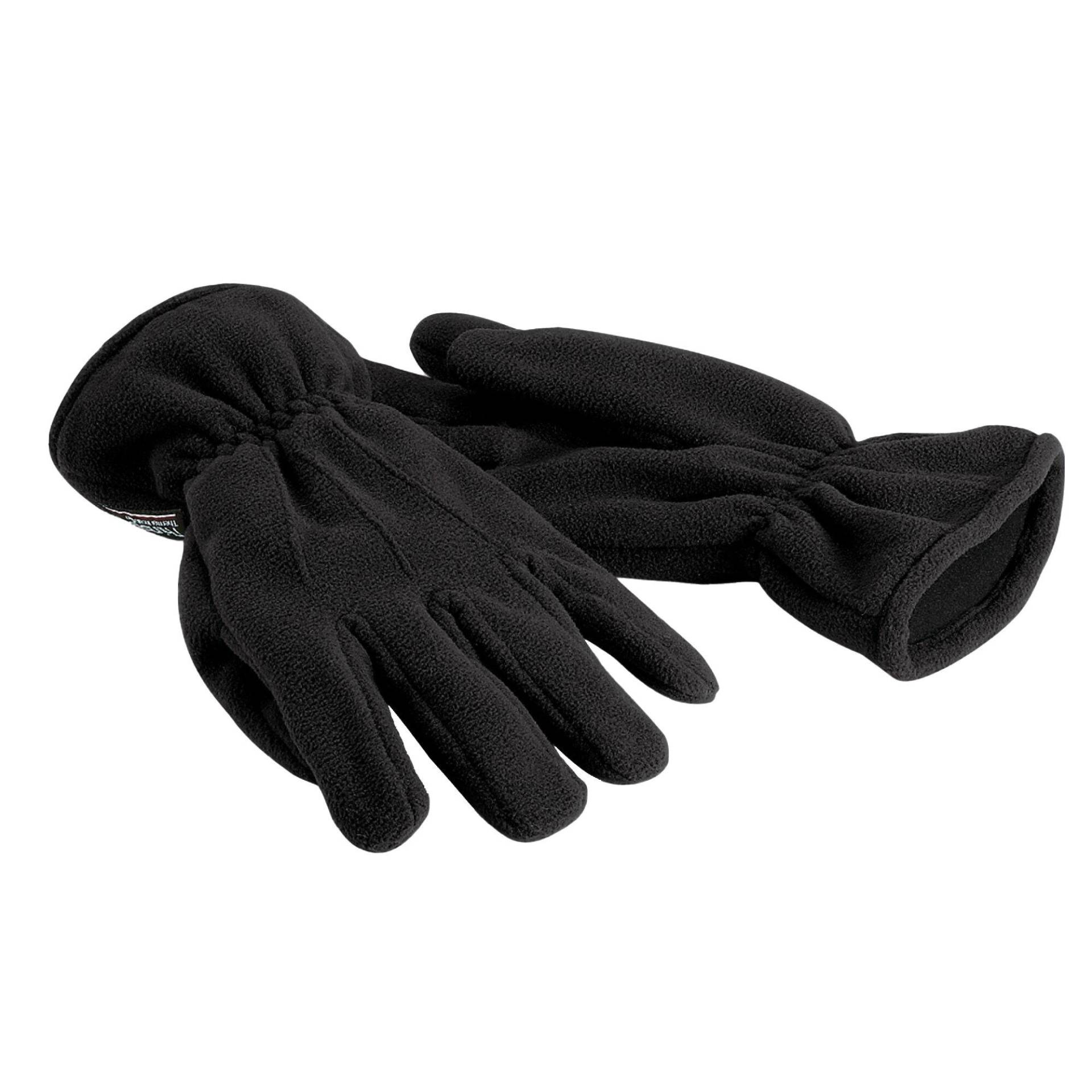 Handschuhe, Thinsulate Suprafleece Damen Schwarz M/L von Beechfield