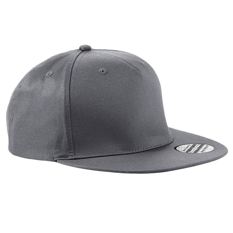 Erwachsene Snapback Baseballkappe Damen Taubengrau ONE SIZE von Beechfield