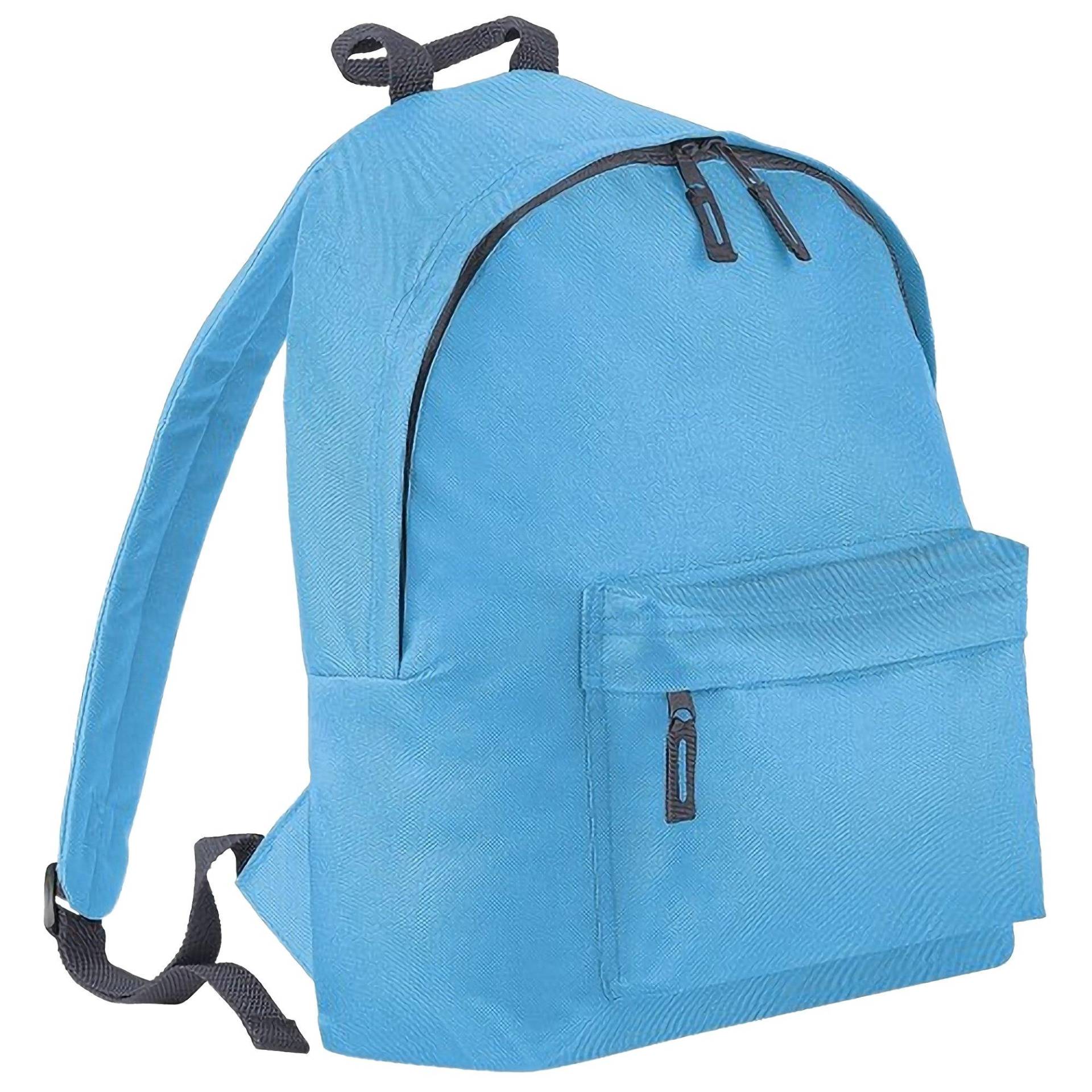 Junior Rucksack (2 Stückpackung) Unisex Blau ONE SIZE von Beechfield