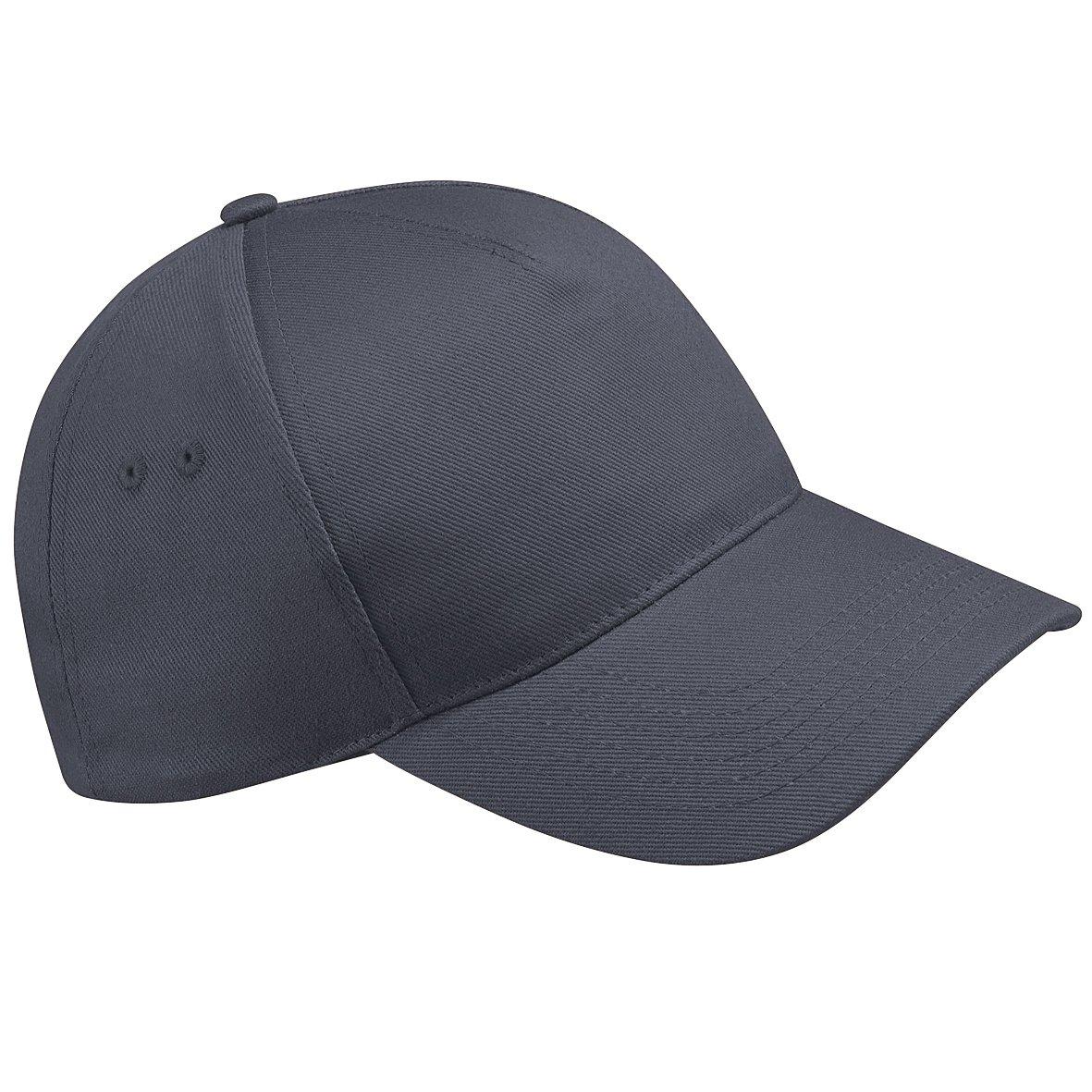 5 Panel Baseballkappe Ultimate Damen Grau ONE SIZE von Beechfield