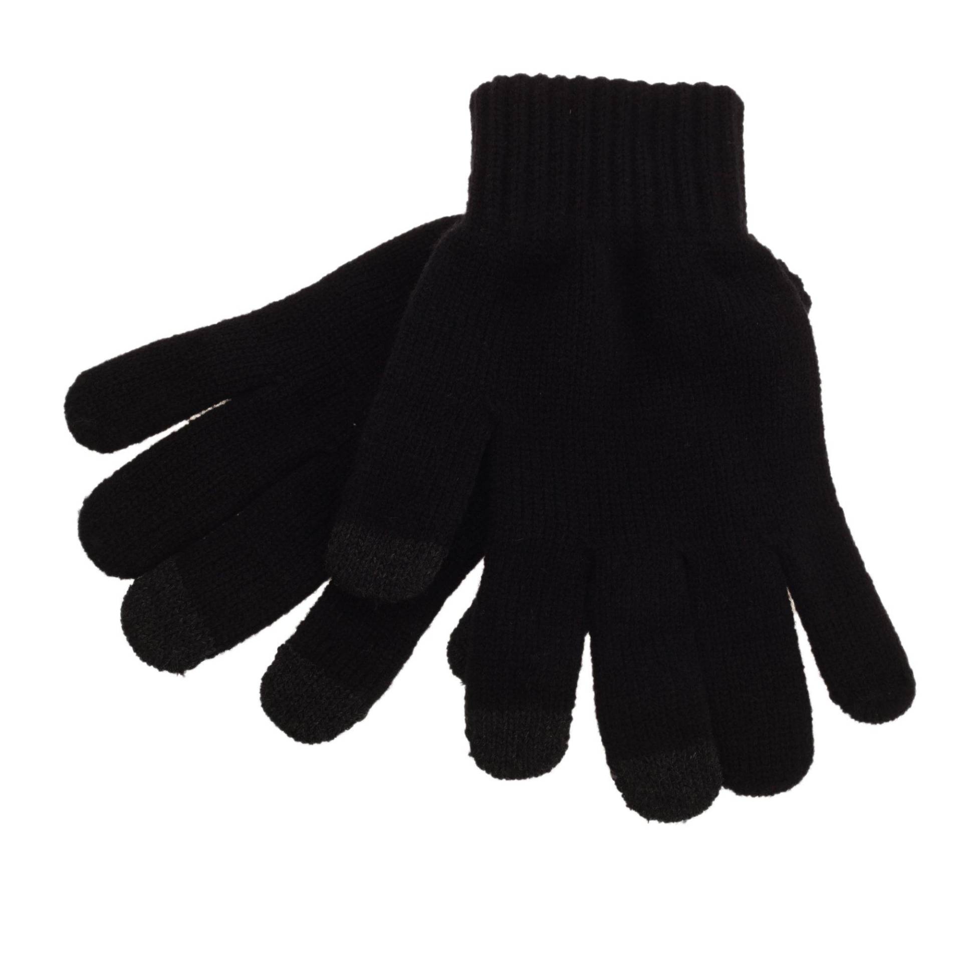 Winter Handschuhe Touchscreen & Smartphone Damen Schwarz S/M von Beechfield