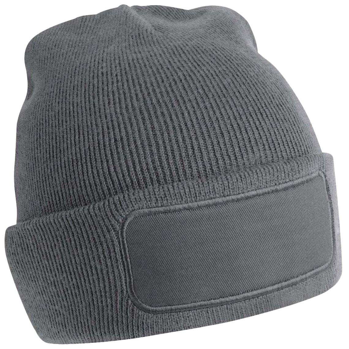 Original Mütze Recyceltes Material Herren Grau ONE SIZE von Beechfield