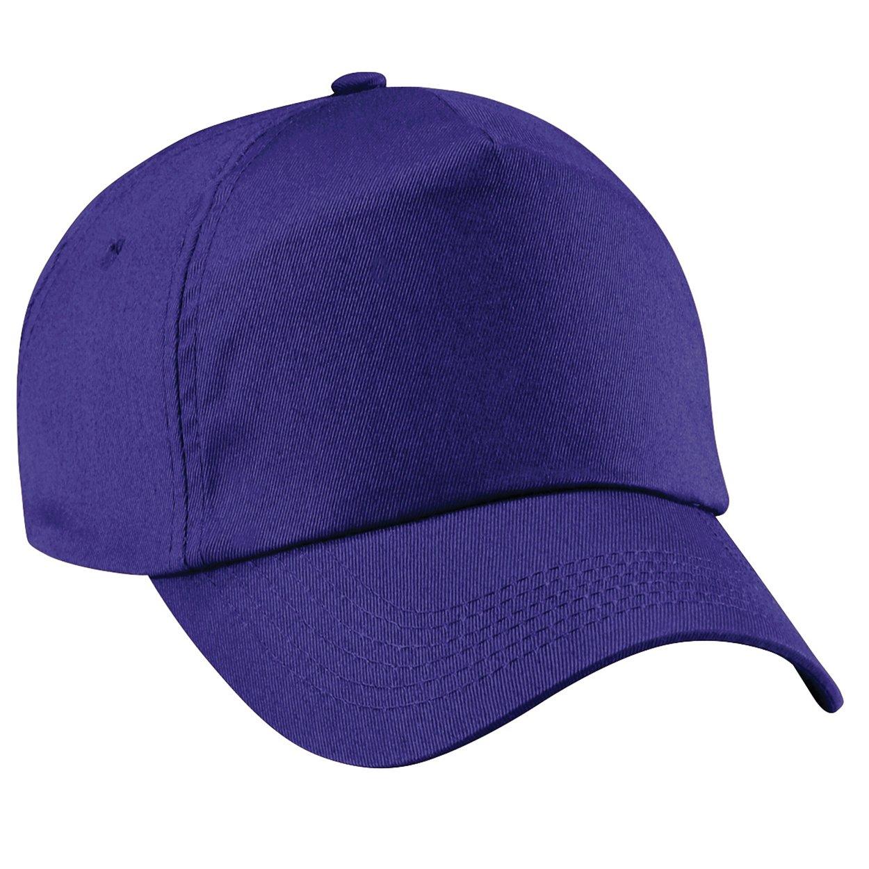 5 Panel Baseballkappe Original Damen Lila ONE SIZE von Beechfield