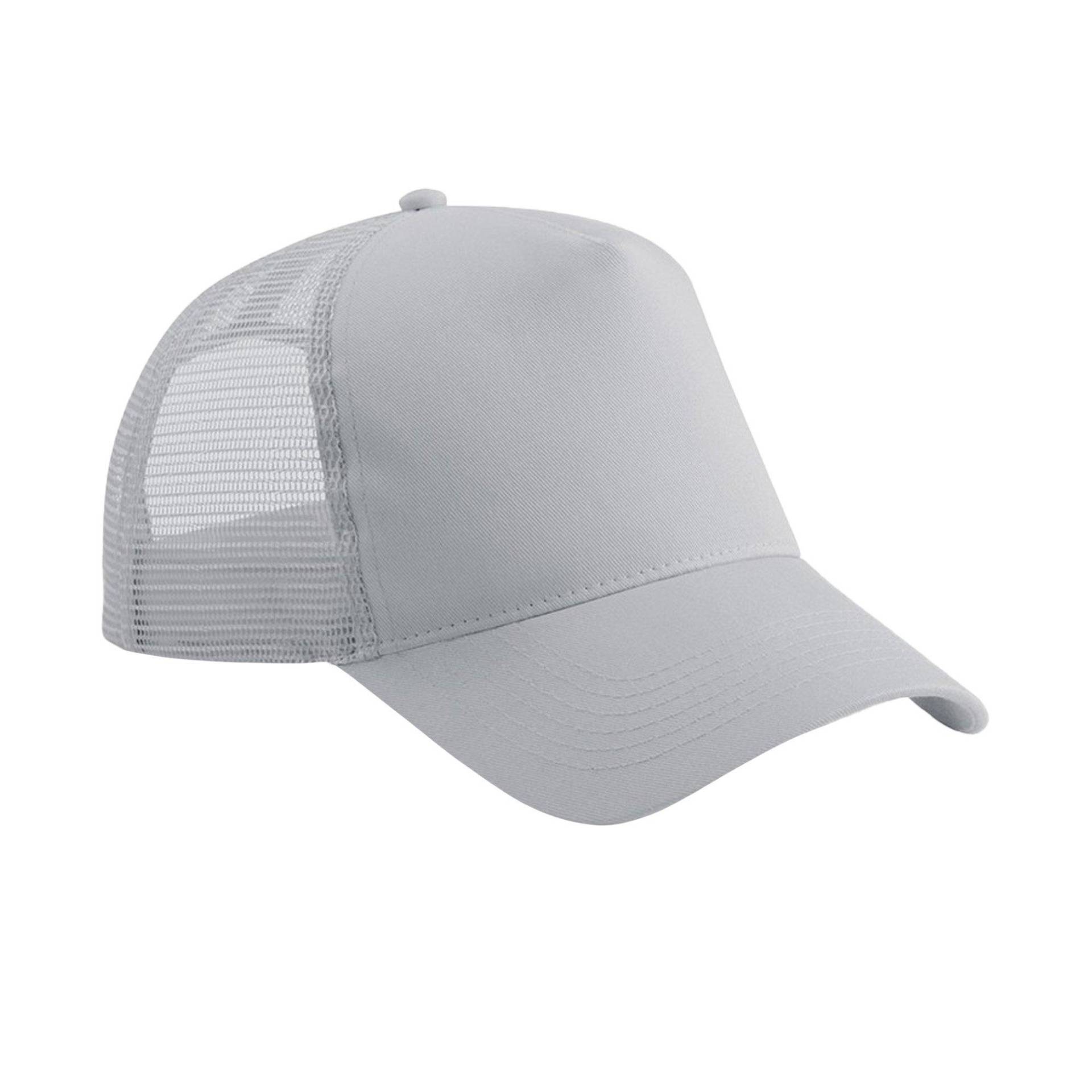 Trucker Cap Mädchen Grau ONE SIZE von Beechfield