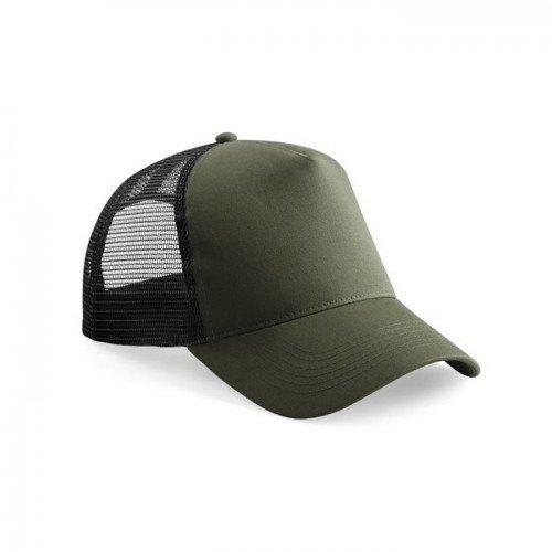 Trucker Cap Mädchen Olivegrün ONE SIZE von Beechfield