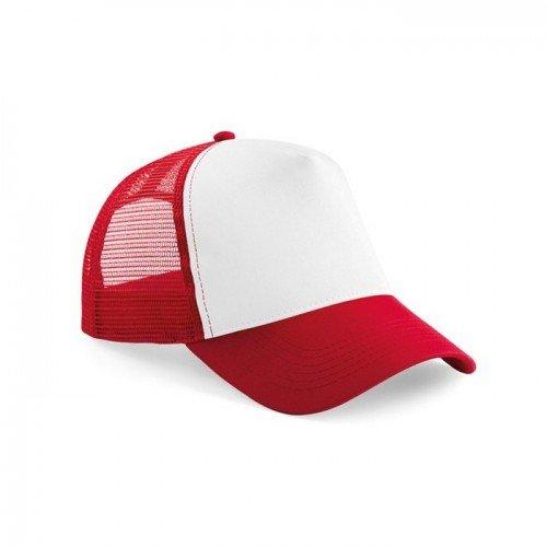 Trucker Cap Mädchen Rot Bunt ONE SIZE von Beechfield