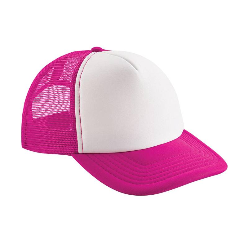 Trucker Cap Snapback Damen Magenta ONE SIZE von Beechfield