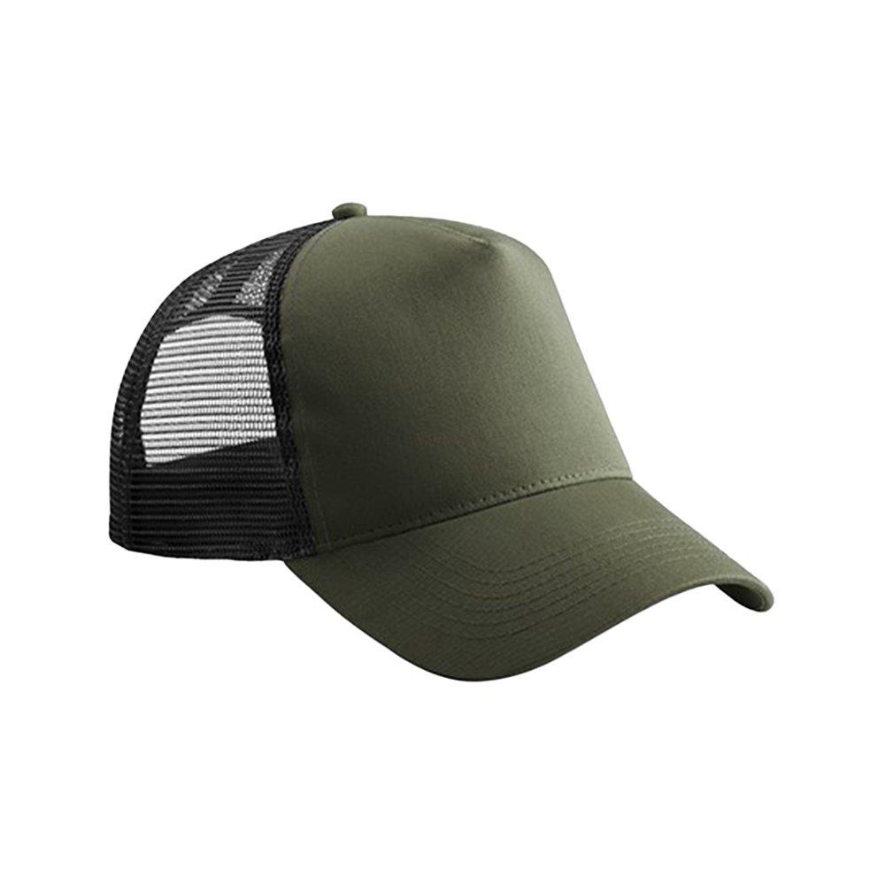 Trucker Cap Snapback Mädchen Olivegrün ONE SIZE von Beechfield