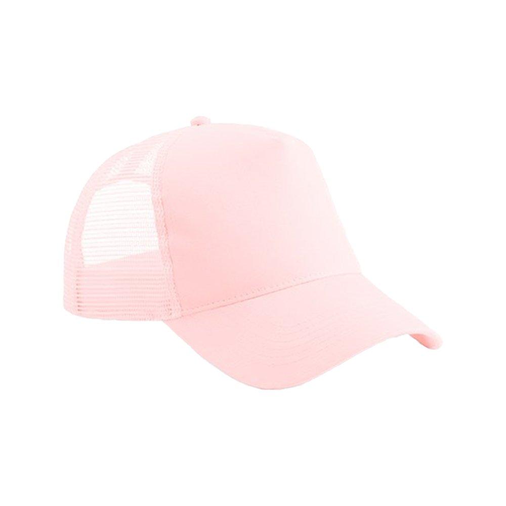 Trucker Cap Snapback Mädchen Pink ONE SIZE von Beechfield