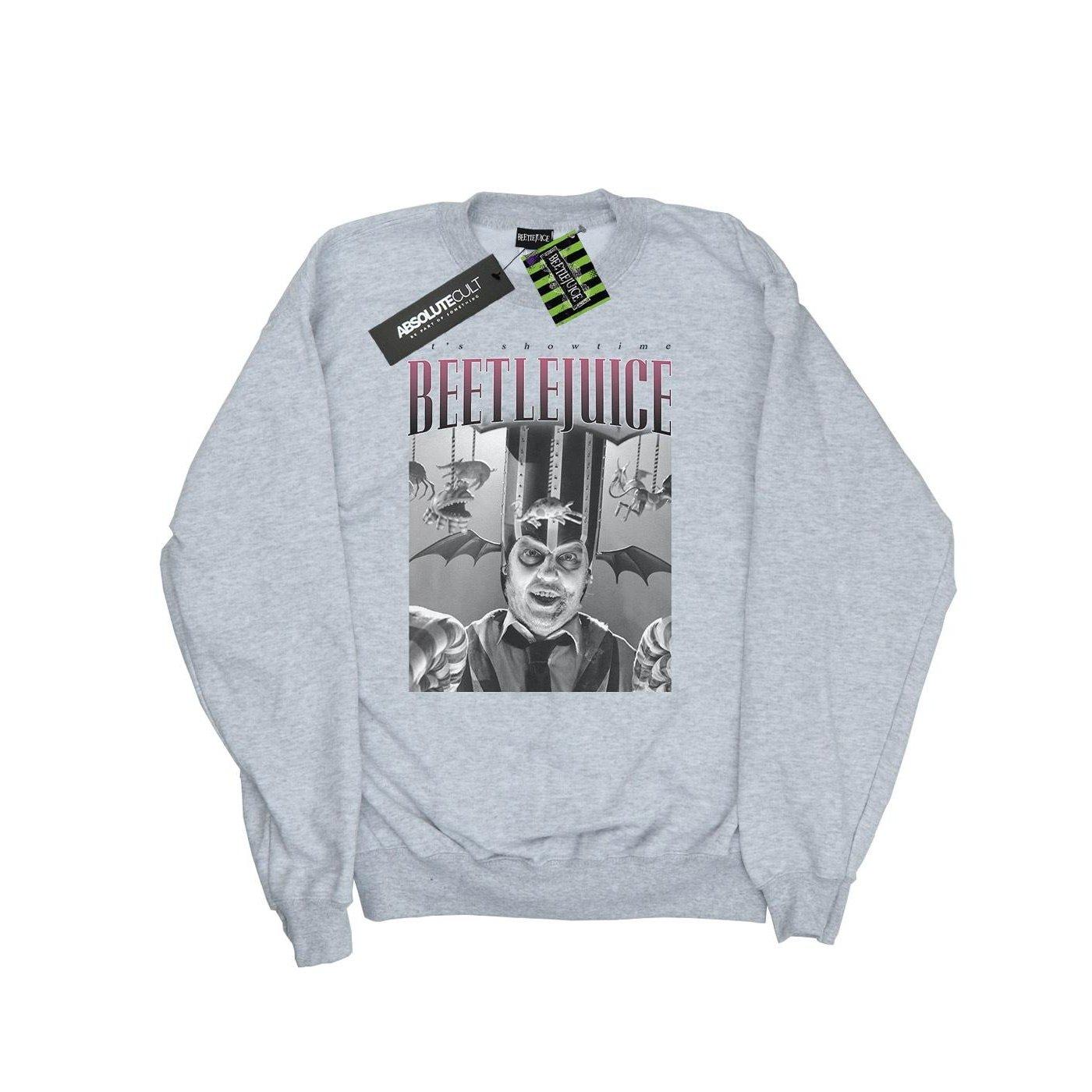 Circus Homage Sweatshirt Herren Grau L von Beetlejuice