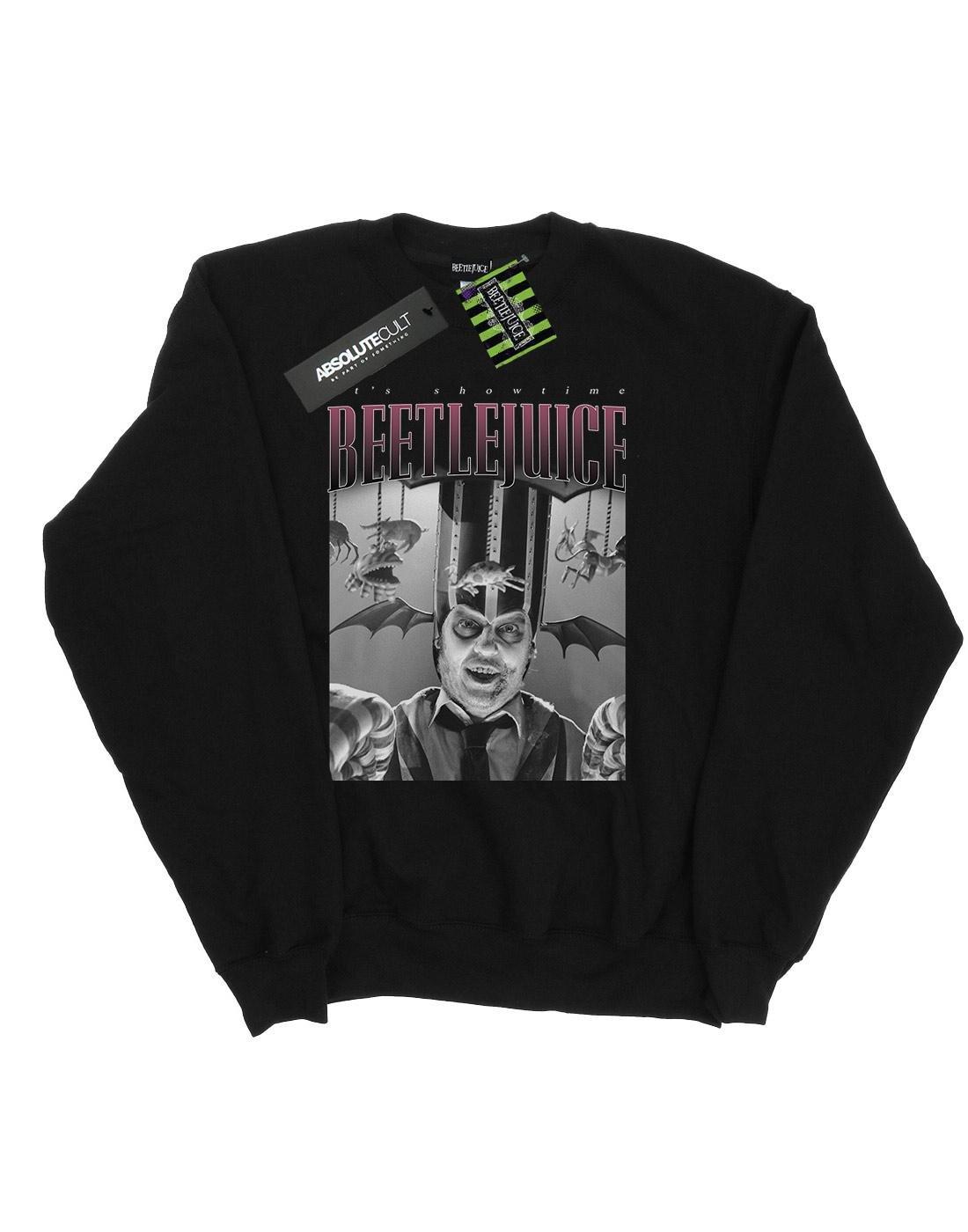 Circus Homage Sweatshirt Herren Schwarz 3XL von Beetlejuice