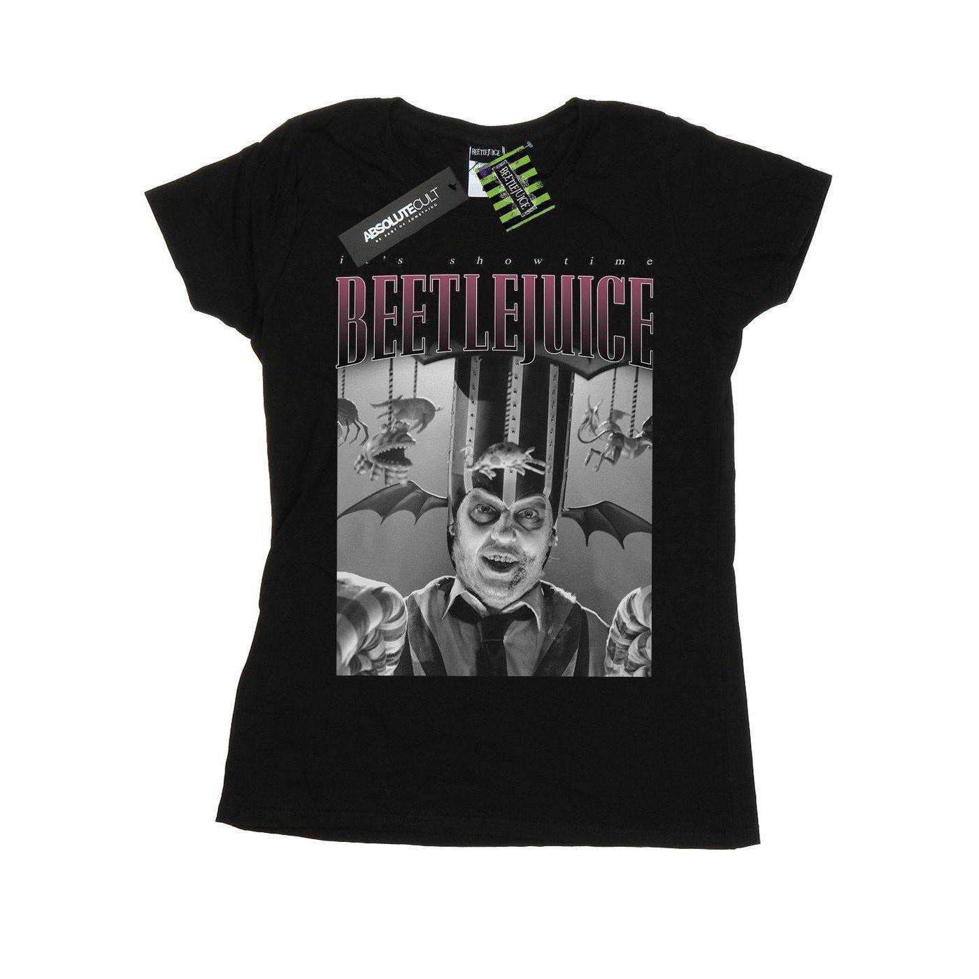 Circus Homage Tshirt Damen Schwarz L von Beetlejuice