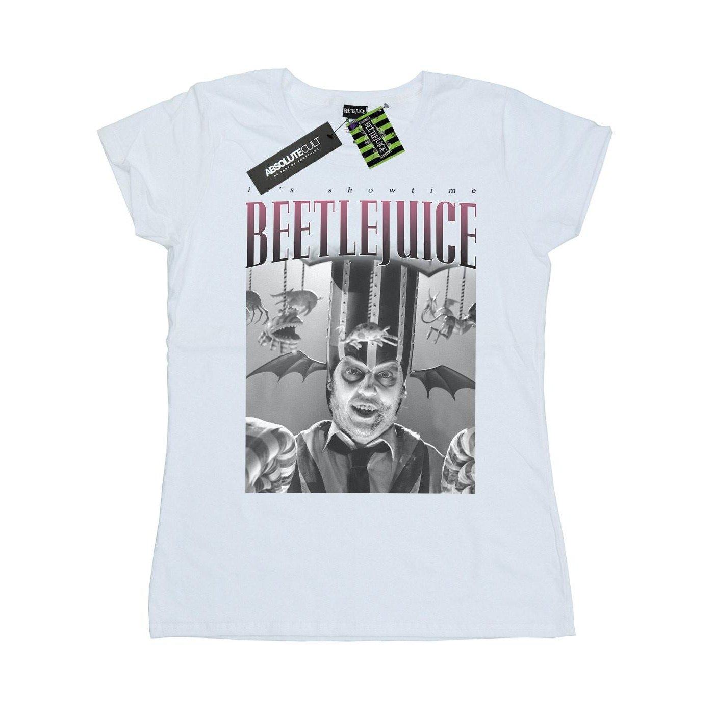 Circus Homage Tshirt Damen Weiss L von Beetlejuice