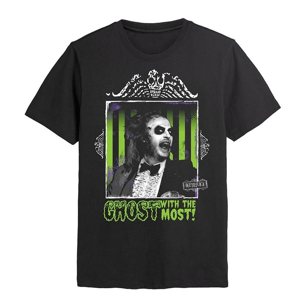 Ghost With The Most Tshirt Damen Schwarz S von Beetlejuice