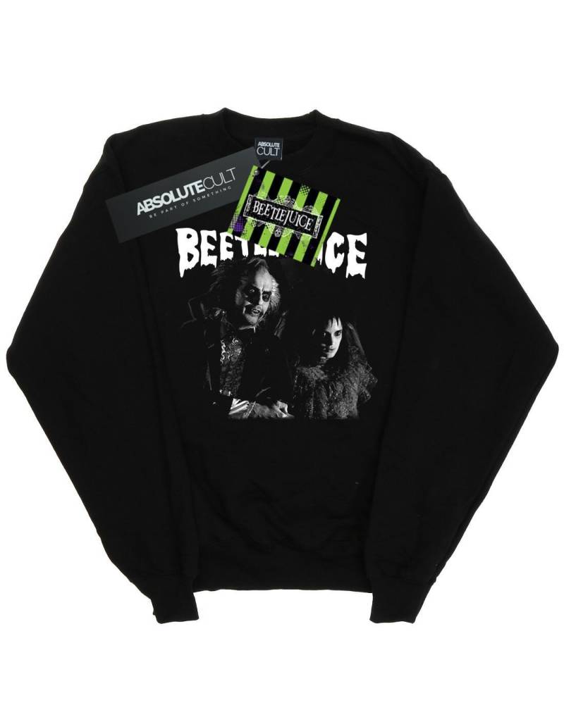 Monochrome Pair Sweatshirt Herren Schwarz XXL von Beetlejuice