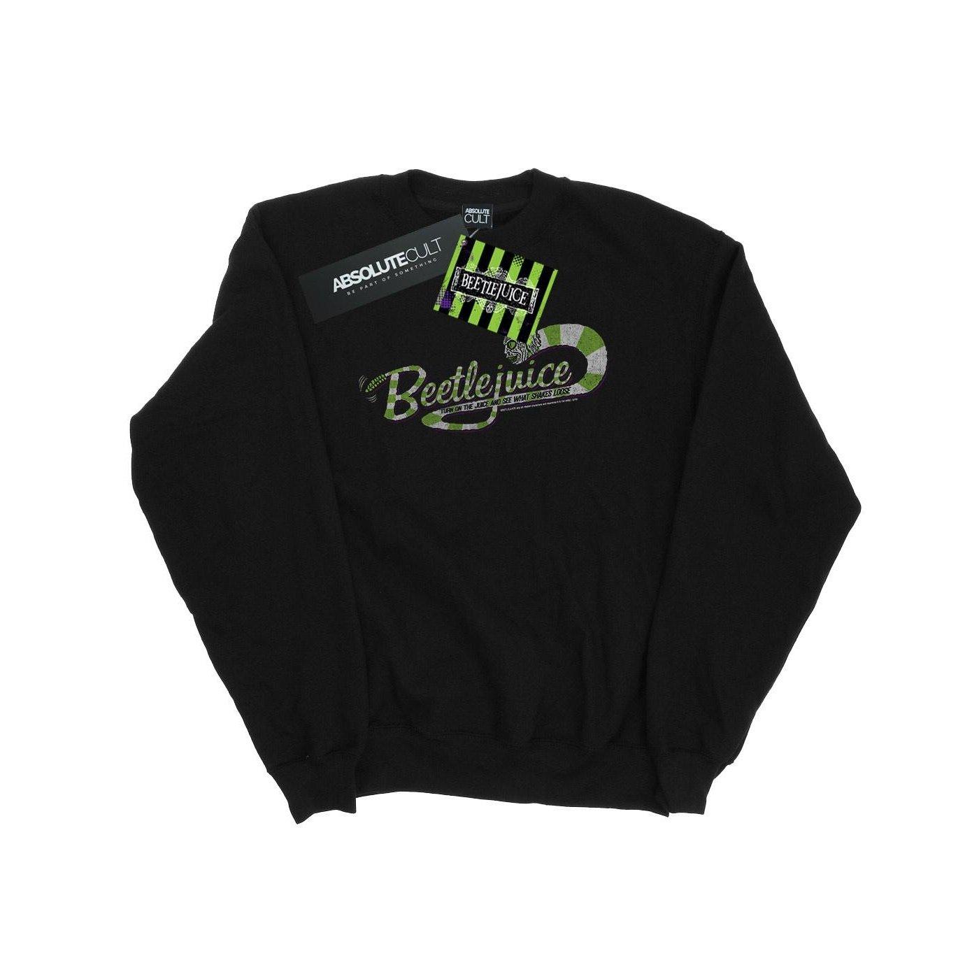 Sandworm Alt Logo Sweatshirt Herren Schwarz L von Beetlejuice