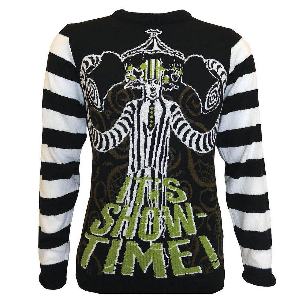 Showtime Pullover Damen Schwarz L von Beetlejuice