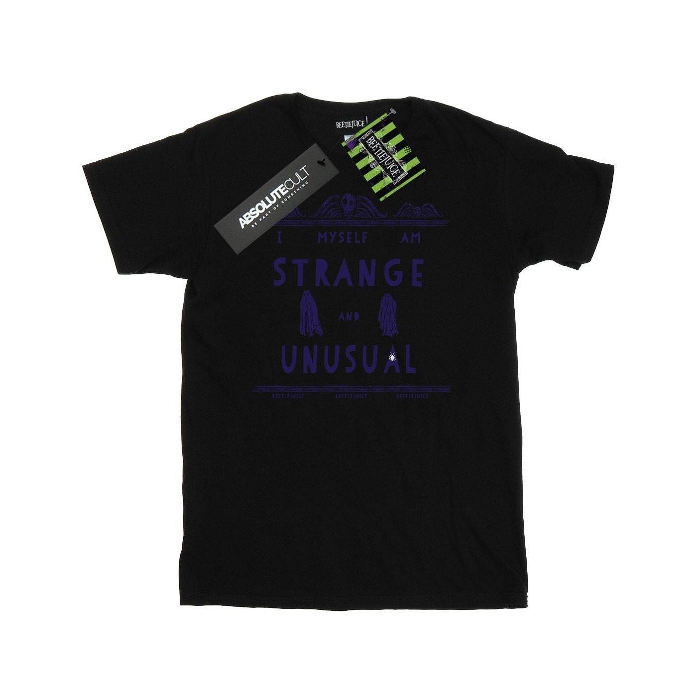 Strange And Unusual Tshirt Damen Schwarz M von Beetlejuice