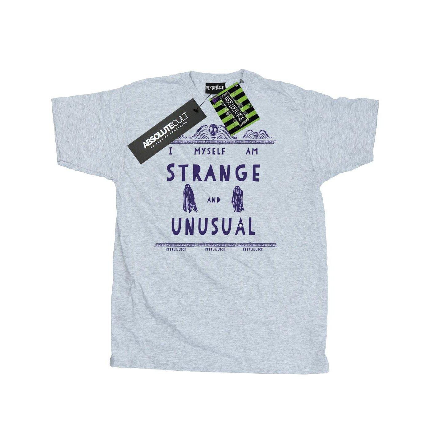 Strange And Unusual Tshirt Herren Grau L von Beetlejuice