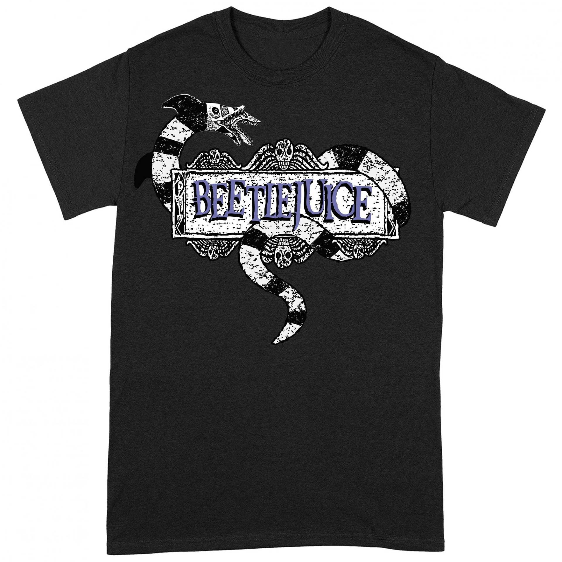 Tshirt Herren Schwarz L von Beetlejuice