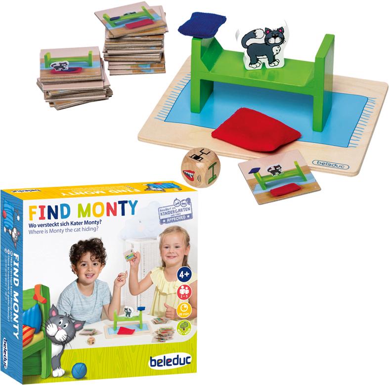 beleduc Spiel »FIND MONTY!« von Beleduc