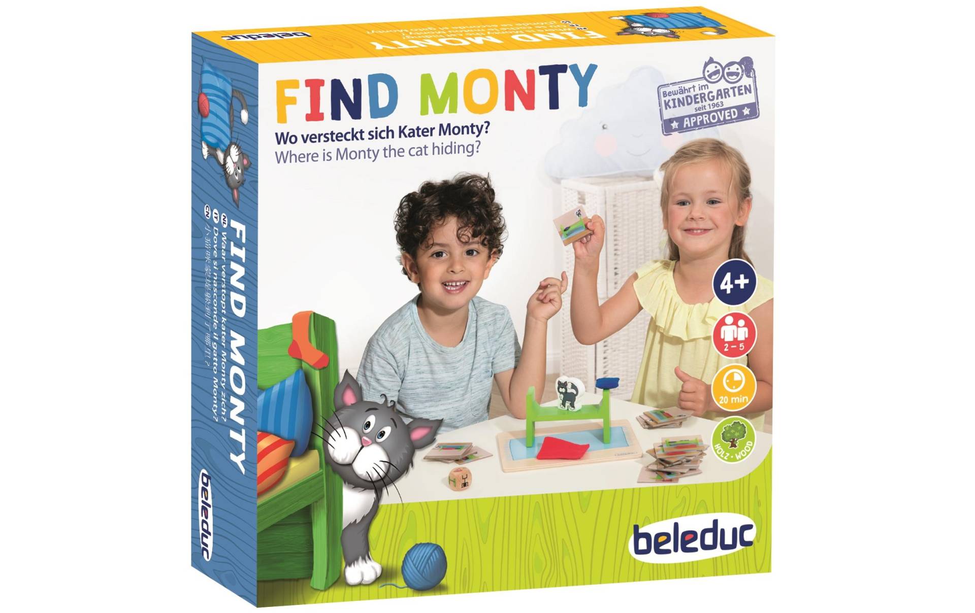 beleduc Spiel »Find Monty!« von Beleduc