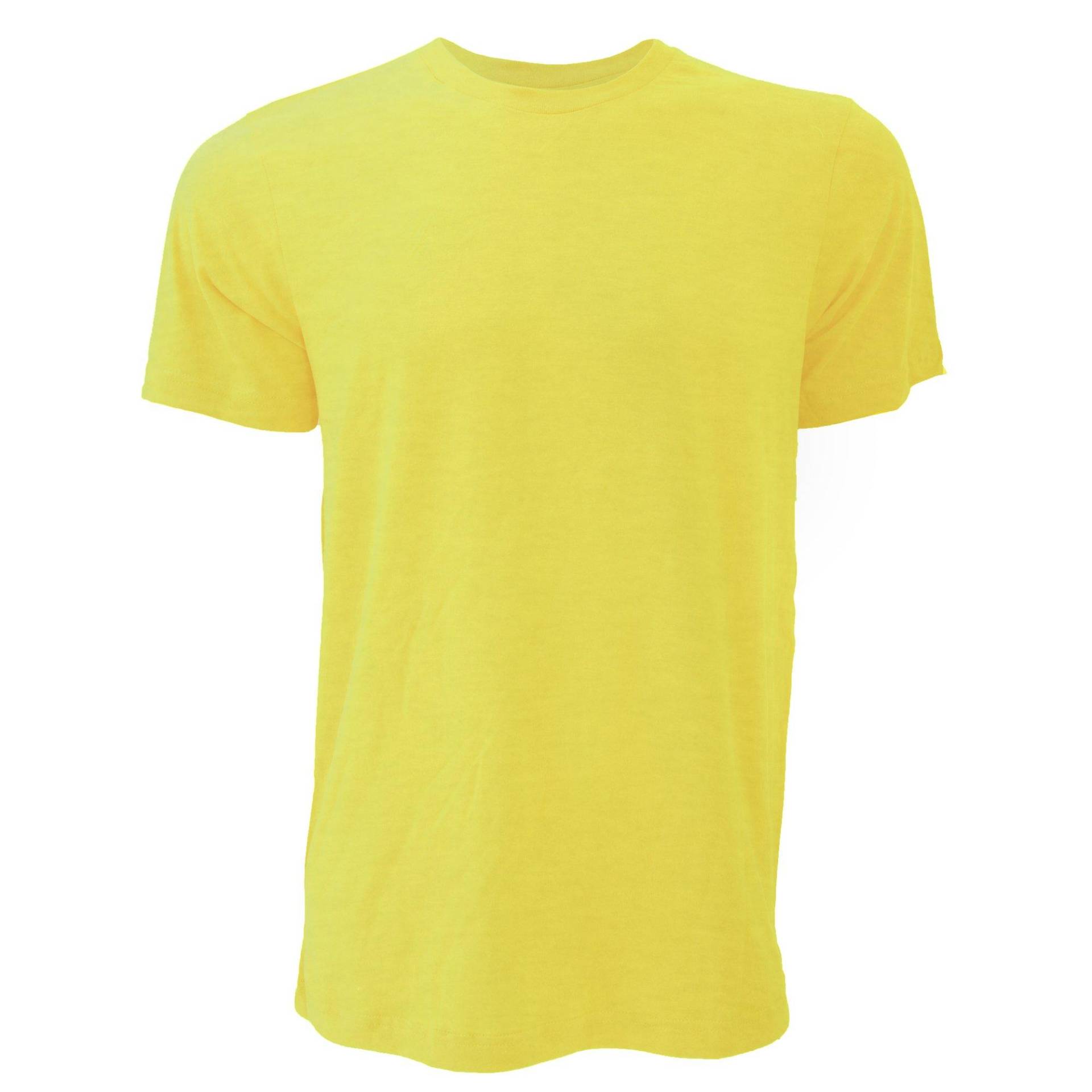 Canvas Jersey Tshirt, Kurzarm Herren Gelbgold M von Bella + Canvas