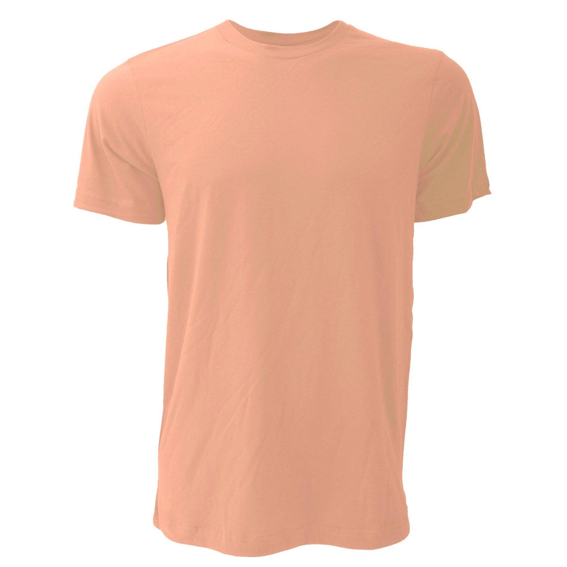 Canvas Jersey Tshirt, Kurzarm Herren Orange XS von Bella + Canvas