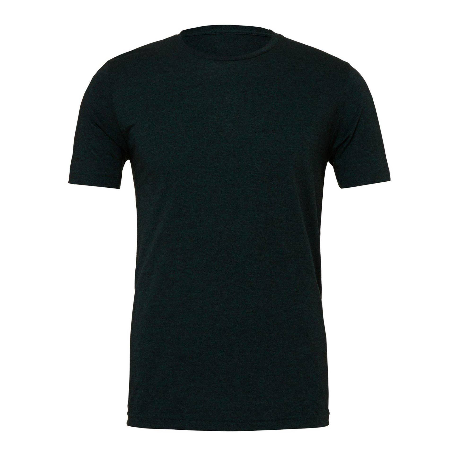 Canvas Triblend Kurzarm Tshirt Damen Dunkelgrün XS von Bella + Canvas