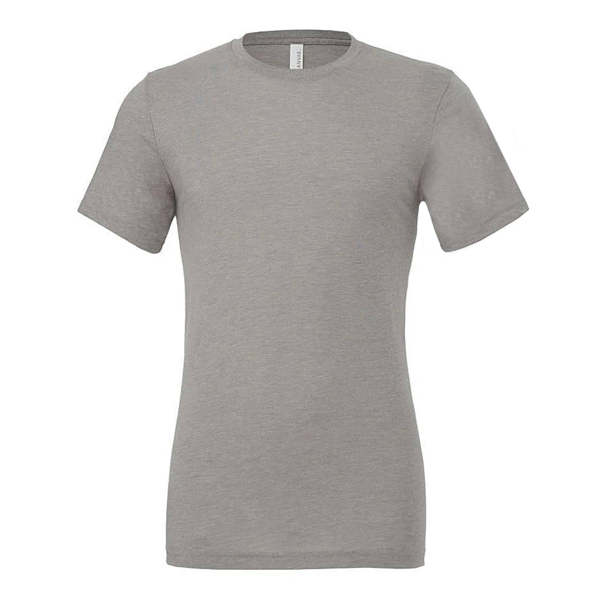 Canvas Triblend Tshirt Mit Rundhalsausschnitt Herren Grau XS von Bella + Canvas