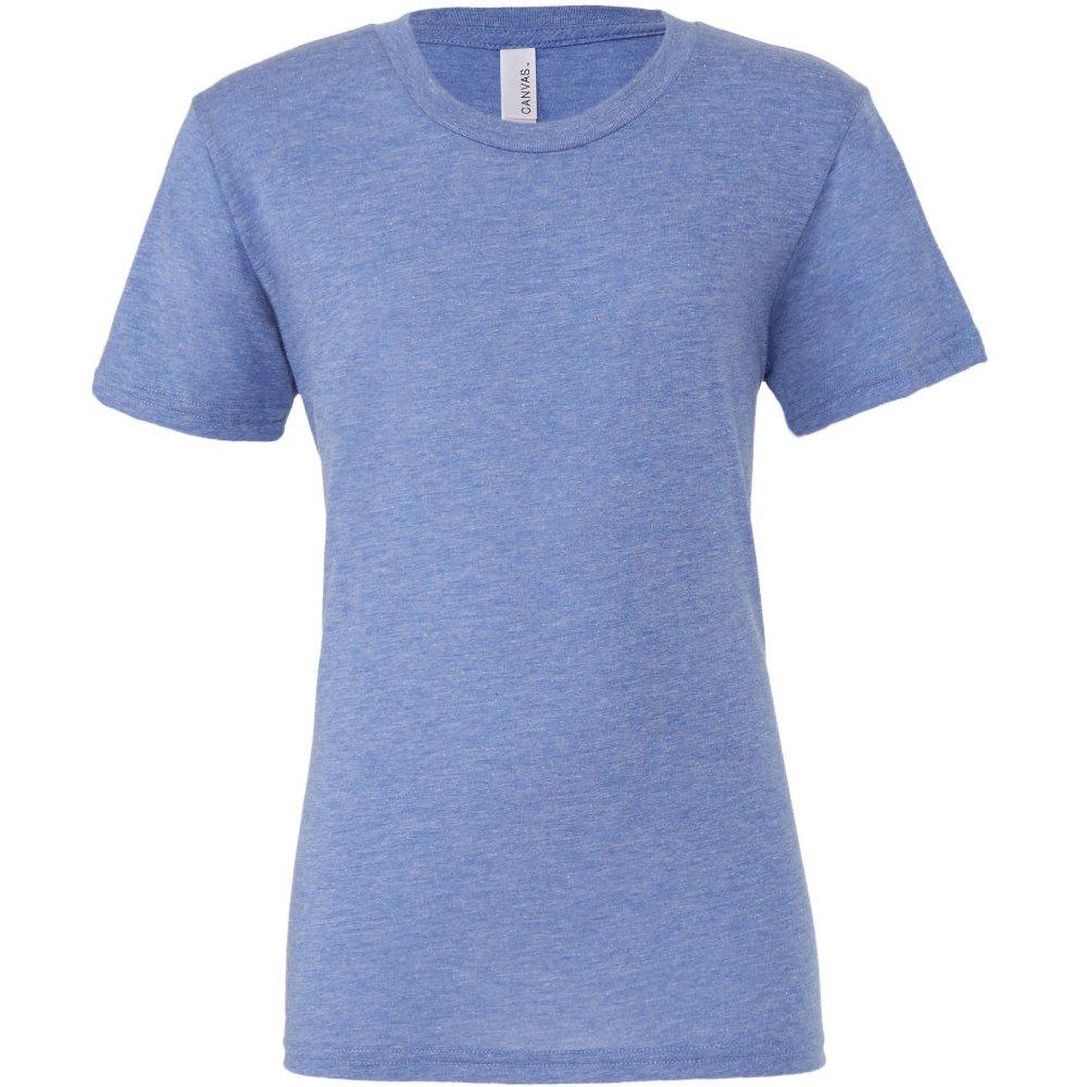 Canvas Triblend Tshirt Mit Rundhalsausschnitt Herren Mittelblau L von Bella + Canvas