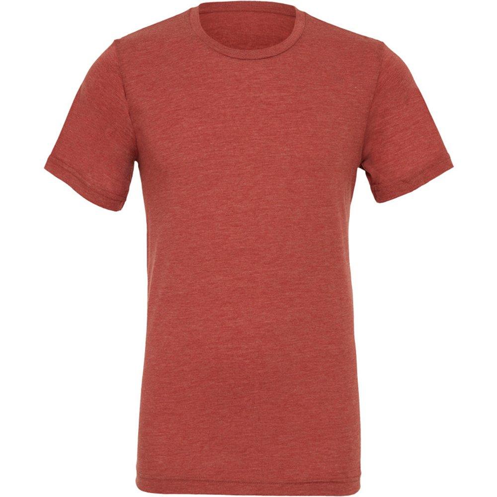 Canvas Triblend Tshirt Mit Rundhalsausschnitt Herren Rot Bunt XL von Bella + Canvas